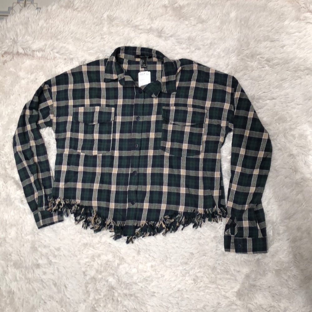 Forever 21 Flannel Sz L